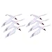 Abaodam Large Inflatable Seagull Ornaments Jumbo Flying Seagull Toy Blow Up Birds Decorations for Birthday Baby Shower Wedding Beach Pool Party 6pcs
