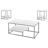 Monarch Specialties TABLE SET One Size WHITE