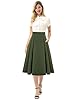 Belle Poque Womens 1950s Rockabilly Skirt Polyeste... #3