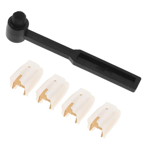Agujas para tocadiscos de repuesto con cepillo de limpieza y stylus de precisión