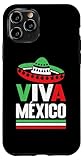 Viva Mexico Hat Design In Mexican Flag Colors