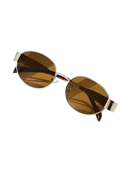 Polarized Oval Sunglasses For Women & Men | Trending, Stylish & Durable Metal Frame Vintage 90s Sunglasses With UV 400 Pro... - Review, Price and Buying Guide