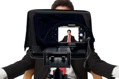 Glide Gear TMP100 Teleprompter mit verstellbarem Splitter für iPad und Tablet
