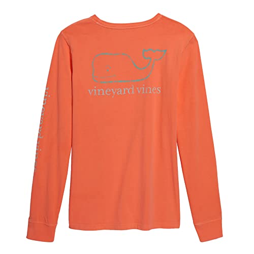Image of vineyard vines Men's Long Sleeve Vintage Whale Pocket T-Shirt