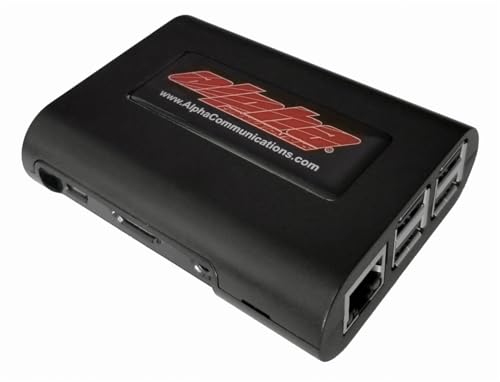 Alpha Communications ATBC100 AlphaTouch Barcode Controller; Requires PS-ATRC100POE (POE) or RASP-PI-3-PS (5VDC) Power Supply (Sold Separately)