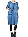 Mordenmiss Women's Spring Shift Dress Long Loose Cotton Tops