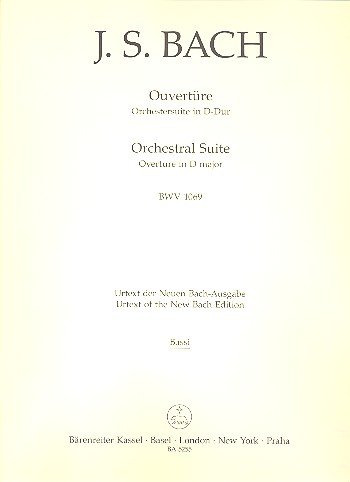 Bach, Johann S.. Ouvertüre D Dur BWV 1069/ Basso Continuo