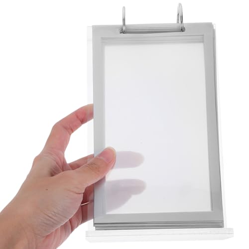 Support de menu acrylique compact pour valoriser vos tables de café - 4