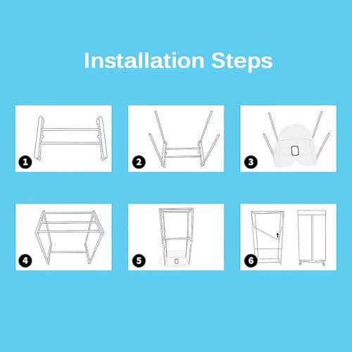 Verwarmde Wasdroger, Draagbare Huishoudelijke Droger, 1000 W Mini-elektrische Drogermachine voor Thuiswas en Appartement (Color : Blue) - Image 8