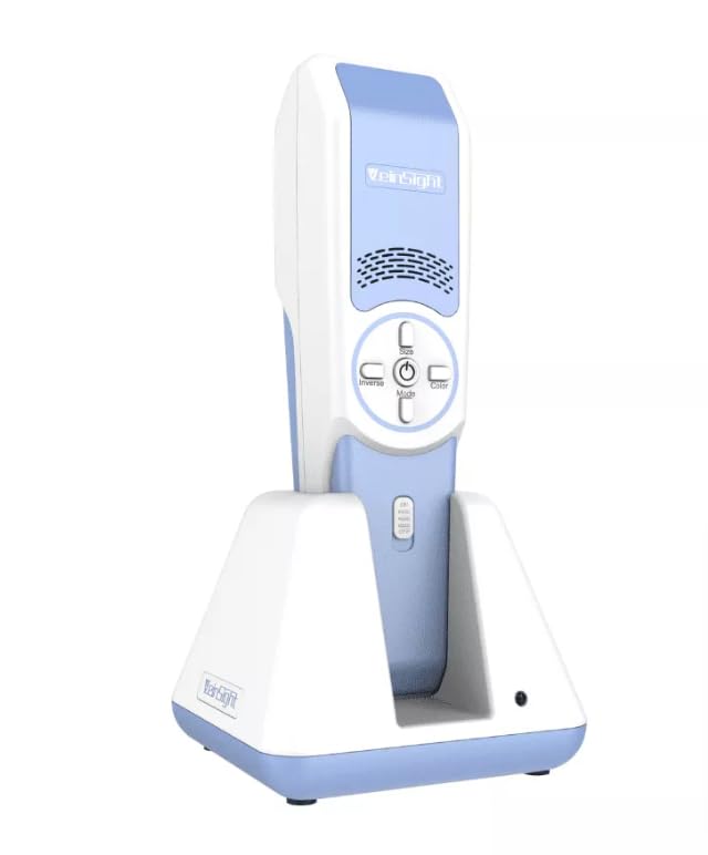 VS400 Infrared Vein Finder Viewer Portable - 5 Color Mode, High Resolution Vein Projection for Venipuncture and Cosmetic Procedures