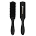 Price comparison product image Jack Dean by Denman Curly Hair Brush D3 (All Black) 7 Row Styling Brush for Detangling, Separating, Shaping and Defining Curls - For Women and Men