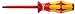 Wera 05006190001 Kraftform Plus VDE 165i Pozidriv/Slotted Insulated Screwdriver, PZ 1 Head, 3-1/8" Blade Length