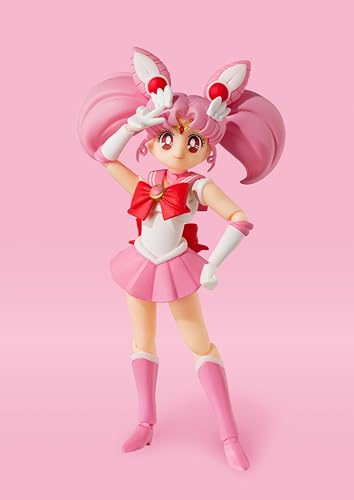 Image of TAMASHII NATIONS - Pretty Guardian Sailor Moon - Sailor Chibi Moon (Animation Color Edition), Bandai Spirits S.H.Figuarts Action Figure