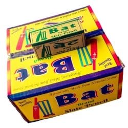 Slate Pencils Box – 500 Slate Pencils (Approx. 2kg) | Suitable for Taking | Natural White Stone Writing Chalk | Dust-Free | Ideal for Kids, School, Art & Craft Use
