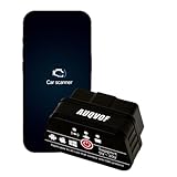 BT 5.0 Wireless OBD2 Scanner - Car Code Reader Diagnostic Tool for iOS & Android, Read/Clear Fault Codes, Check Engine Scan Tool for 1996+ Gas Vehicles, 9V-24V Wide Operating Range