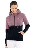SPOOKS Thiara Sweat Jacket (Farbe: dark mauve/navy; Größe: XL)
