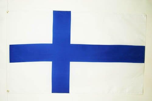 AZ FLAG, Finland Flag, 3x5 Ft, 100D Polyester Finnish Banner with Two Metal Grommets, Fade Resistant, Vivid Colors