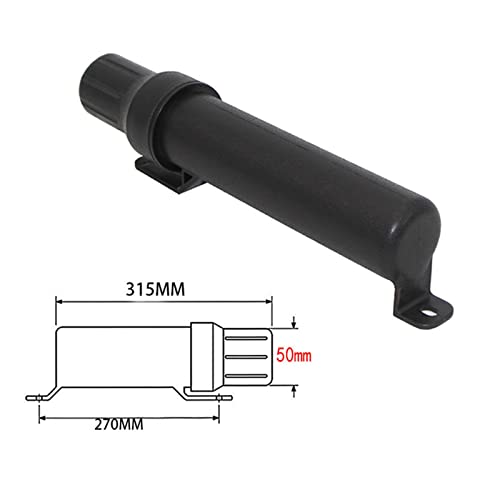 Bothyi Acessório de Tubo de Ferramenta Universal para Motocicleta Preto