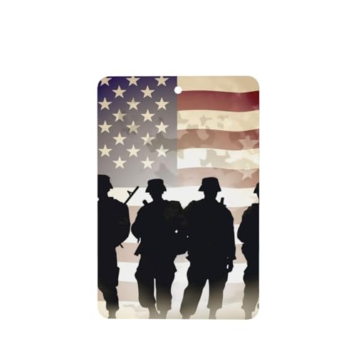 Armed Forces Day �A�����J���p�^�[�� �ԗp�F���� �݂艺�����F���� �ԗp�F���ܗp �ʔ����A���}�Z���s�[�^�u���b�g �݂艺�����t���O�����X����t���J�[�h 4�� �� �I�t�B�X �N���[�[�b�g�p
