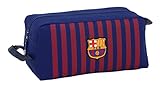 FC Barcelona Estuche Accesorio de Viaje-Neceser, Niños, Azul, 34 cm