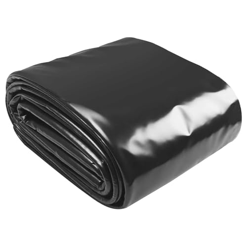 Bâche de bassin noire membrane PEHD pour aquaculture et grands lacs