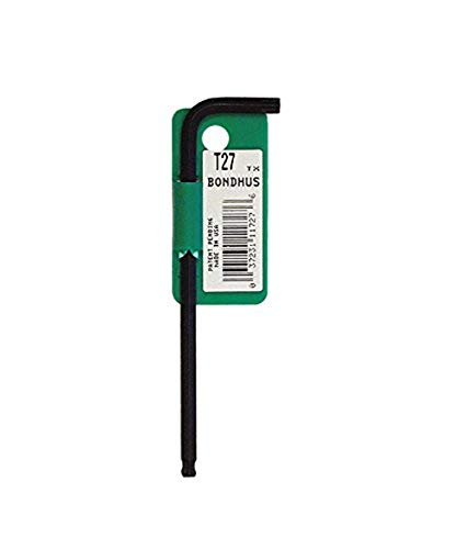Bondhus 11750 T50 BallStar Tip Star Key L Wrench w/ProGuard Finish, 6.2"