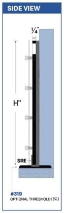 Miniatura 7 de Paquete 2 en 1  Protector de puerta de montaje exterior (5127MA) + umbral de barrera de inundación de puerta (319MA), tamaño (36" x 40")