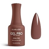 KIARA SKY Gel Pro HEMA-Free Gel Nail Polish | Full Coverage, 28+ Day Wear, Self-Leveling, UV/LED Soak-Off, 0.5 fl oz | Cara-Melt #113