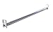 Knape & Vogt Closet-Pro PB0022-72120 Adjustable Closet Rod, 72-Inch to 120-Inch