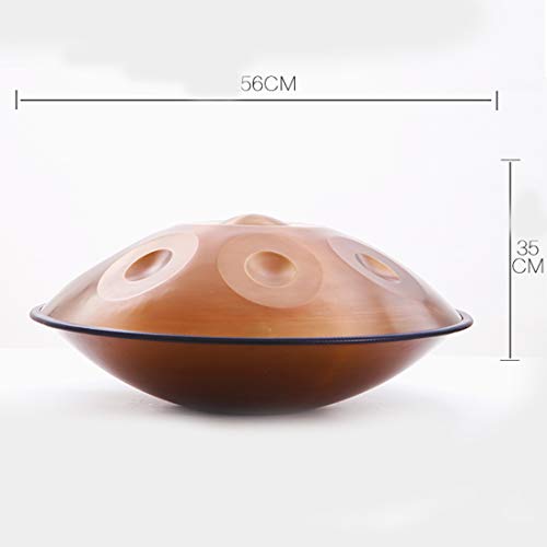 Casserole À Main En Mineur Mineur 9 Notes Tambour En Acier + Sac À Main Souple 22 « / 56 Cm, 9 Notes (D3 A Bb C D E F G A), Pour La Musique Et La Guérison Des Sons Religion Yoga Zen Tea, Gold - Les Beatles, Paul McCartney, John Lennon, RIngo Starr, George Harrison Casserole À Main En Mineur Mineur 9 Notes Tambour En Acier + Sac À Main Souple 22 "/ 56 Cm, 9 Notes (D3 A Bb C D E F G A), Pour La Musique Et La Guérison Des Sons Religion Yoga Zen Tea, Gold – Image 7