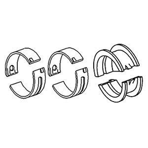 Compatible with John Deere Tractor, Combine, Engine, Power Unit Main Bearing Set Std Set of 3 Part No: A-MB180, HCRP251163, MBK1442