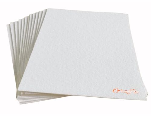 CeraTex 3170 Ceramic Fiber Paper 1/8 Thick Size 11 x 12 10 Sheets High Temperature Insulation Gasket or Liner Paper for Kiln Stove Furnace Glass Fusing