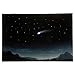 Fondale Notte Stellata e cometa Illuminato 40x60 cm