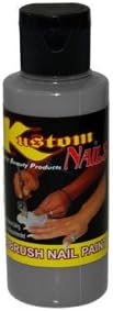 2 oz. Bottle of Pure Pink (NP129) Custom Nails Professional Airbrush Fingernail Paint