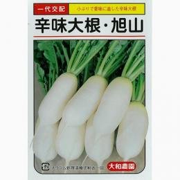だいこんマン Amazon | 大根 種 辛味大根旭山 小袋（約5ml） | 野菜