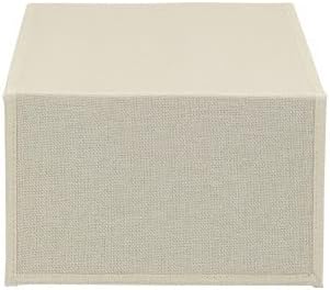 Miniatura 3 de Household Essentials Caja de zapatos grande con frente caída, paquete de 2, color beige