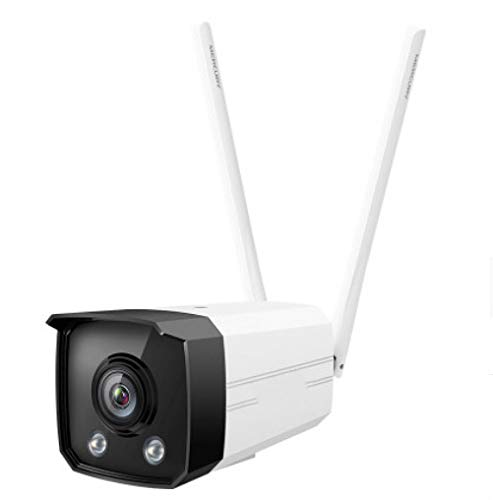 3 Megapixel Telecamera Di Sorveglianza Per Visione Notturna A Colori Full Hd Telecamera Di Sorveglianza Per Reti Wifi Senza Fili Per Uso Domestico