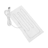 WEKAMOS Electric Heating Pad for Pets Fast Warming Mat for Cats and Small Animals Indoor Use Keeps Pets Warm USB Powered Heating Blanket for Reptiles and Small Mammals