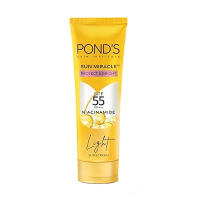 POND'S sun miracle SPF 55 PA++ light Sunscreen 50g