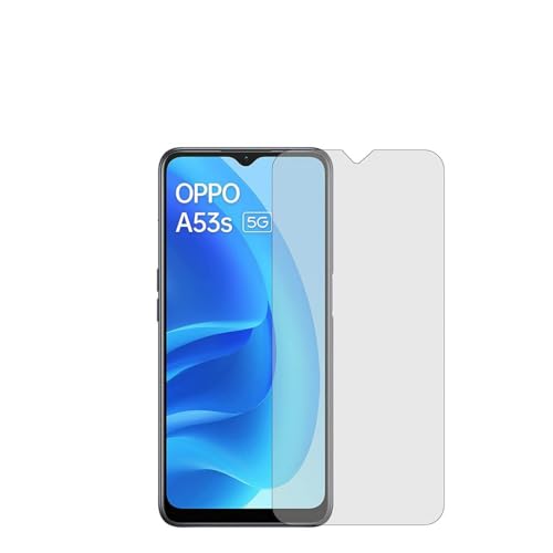 Image of EmBed Matte Fiber Display Guard for Oppo A53s 5G - Unbreakable, Ultra-Thin, Lightweight Matte Finish Screen Protector with Easy Installation Kit