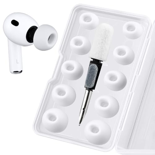 Image of SOULWIT Eartips for AirPods Pro 3(2025,Gen3), with Upgarded Case - White