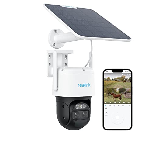 Caméra Extérieure Reolink 4K PTZ WiFi 6 - Zoom 3X, Suivi Auto, Vision Nuit Couleur | Détection Personne/Véhicule/Animal
