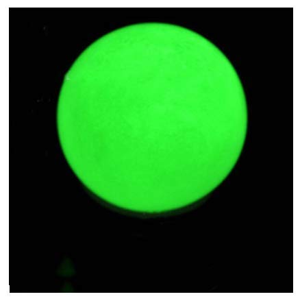 Stone Story Luminous Gemstone Calcite Sphere Ball with Stand Natural Sculpture Figurine (Green 9cm / Calcite)