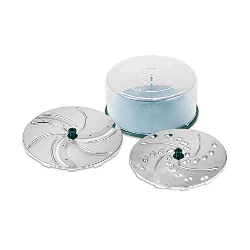 Genius Nicer Dicer Pegasus - Juego de accesorios para cortar verduras (4 piezas, compatible con Nicer Dicer Pegasus)