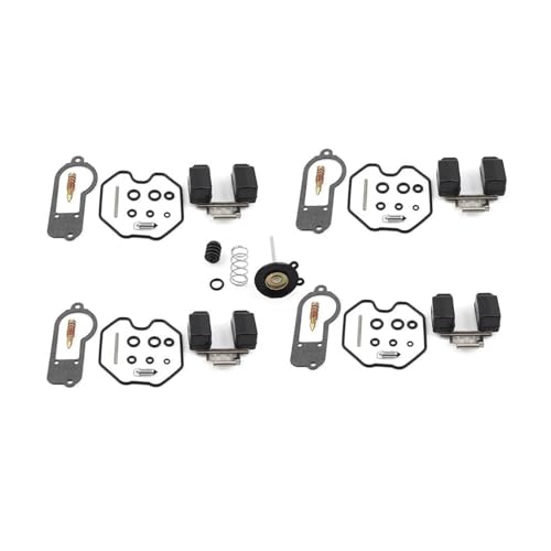 Kit réparation carburateur CB750K 1977 Four K7 pour moto Honda - 4 pièces