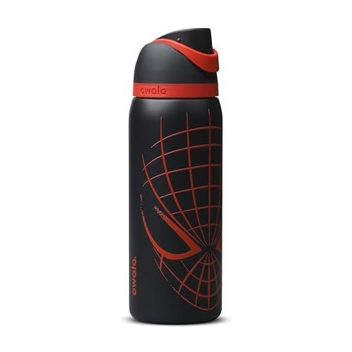 Image of Owala Marvel Spider-Man FreeSip Stainless Steel Water Bottle 32 oz