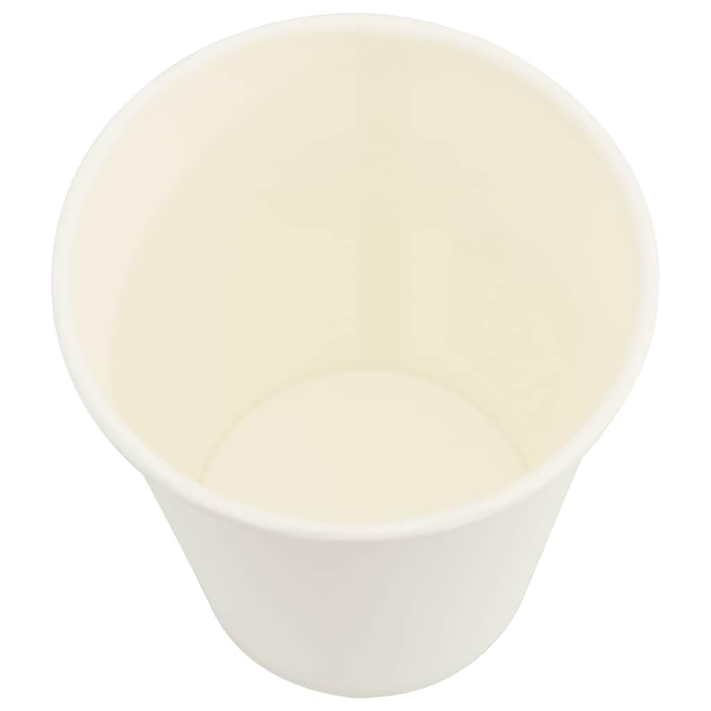 Rantry Bicchieri da caffè in Carta 1000 pz 8oz 200ml Bianco, Arredo Mobili da Interni per Camera da Letto Soggiorno Ufficio