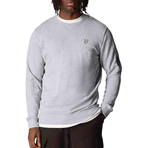 Lyle & Scott Light Grey Marl Sweatshirt Cover