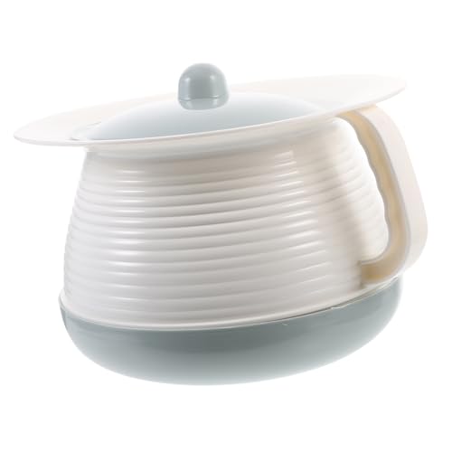 Beavorty 1pc Children's Potty Urinal Spittoon with Lid Night Urine Pot Vase Urinals for Men Car Chamber Pot Outdoor Container Outside Household Spittoon Handheld Adult Potty Plastic