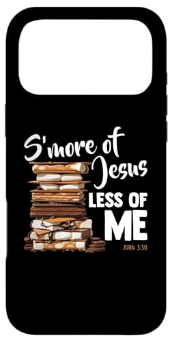 John 3:30 S'more Jesus Less Of Me �N���X�`���� �L�����v �L�����p�[ �X�}�z�P�[�X iPhone 17 Pro Max �p